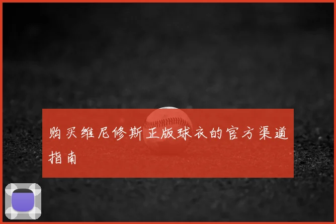 购买维尼修斯正版球衣的官方渠道指南